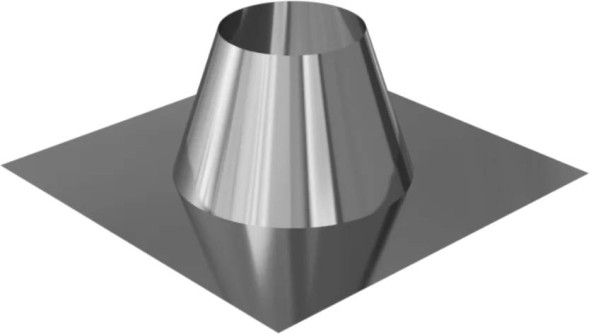 Крышная разделка прямая (430/0,5) Ф200